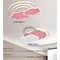 【鹿屋燈飾】DHW-3801.3802-2 雲朵造型兒童房 LED 吸頂燈 50W 遙控無極調光 臥室燈 奶油風 女兒房裝修
