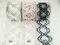 K227/K228 8字型金銀色鏤空緞帶 64mm  (K227/K228 Mesh Rope Ribbon -64mm)