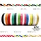 K1114 三色拼接羅紋帶 15MM/21MM/38MM  (K1114 Tricolor Ribbon 38MM)
