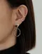 韓國設計師品牌reinheart：Wave earcuff