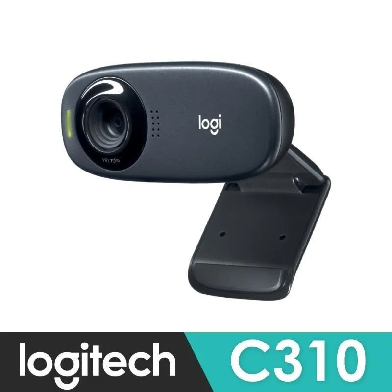 羅技Logitech】現貨c310 HD視訊攝影機USB款Webcam 直播會議麥克風