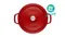 Staub 圓形鑄鐵鍋 18cm 1.8L 黑色／櫻桃紅／芥末黃