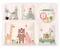 Love Mae - 竹纖維兒童餐具組 - Animal Village