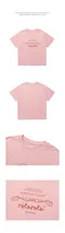 【24SS】Rola Rola 復古LOGO短袖上衣(粉)