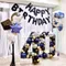 驚喜氣球：時尚尊爵數字馬賽克生日套組(到場佈置費另計) [DNB1100001]