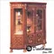 西班牙進口 古典傢俱 巴洛克風家具 MR-V古董雙門酒櫃 餐邊櫃 展示櫃 櫃子