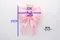 粉藍世界蝴蝶結(PF105W/Pink Blue World Butterfly Bow) ｜手作｜布置｜粉色｜緞帶用途