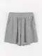 LINENNE－terry short pants (4color)：柔軟毛圈短褲