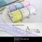 GAA333 粉嫩色花朵圖騰背膠蕾絲緞帶 38mm (GAA333 Adhesive Flower Ribbon -38mm )