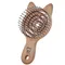 韓國製YAO漩渦鏤空3D彈力按摩Littles kitty貓耳小板梳KJZ4260(可吹風機,適孩童.中髮量;可水洗抗菌抗靜電)美髮梳子圓梳