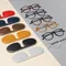 【NOOZ】時尚造型老花眼鏡－鏡腳便攜款（橢圓－雙色漸變/藍色透明）