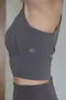 Grace in Motion 寬肩帶交叉 Bra Top | 3色