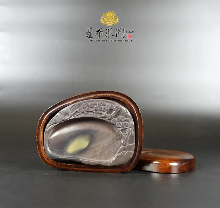 素敵な彫刻♡コレクション端渓硯（╹◡╹）No.145