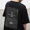 REPUTATION PRODUCTIONS® DELIVERING DAILY WEAR CHOOSE pieces patchwork / D-TEE.SS - 裁片拼接短tee / 耀岩黑