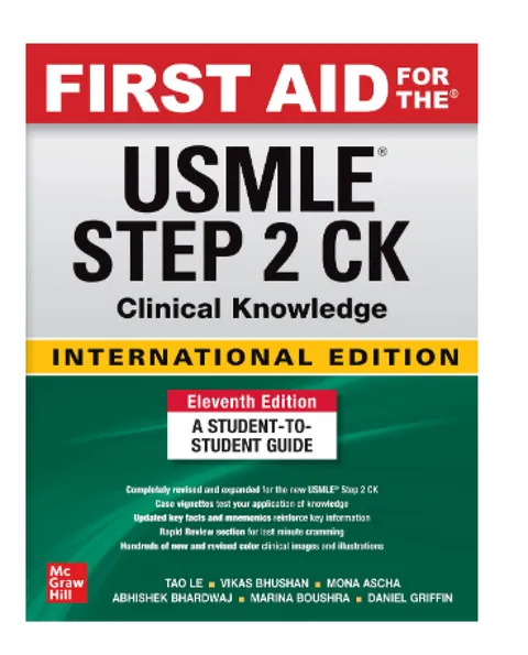 First Aid for the USMLE Step 2 CK: Clinical Knowledge (IE)