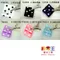 PR154-38 印刷點點風羅紋緞帶 羅紋點點 38mm  (PR154-38 Polka Dots Grosgrain Ribbon 38mm )