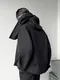 【22FW】 Roaringwild 經典素色高立領夾克 (黑)