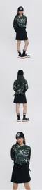 【24FW】Romantic Crown LOGO訊號拼接長袖上衣(迷彩)