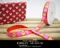 PR2841-1-T021 愛心方格印刷緞帶 15MM (PR2841-1-T021 HEART AND LATTICE RIBBON)