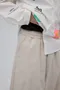 【26SS】韓國 鬆緊抽繩打摺彎刀長褲(2色)