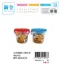 桶裝小麥彩泥｜12色｜18色｜24色｜DIY｜自由配色｜附工具｜學生｜辦公室｜文具｜黏土