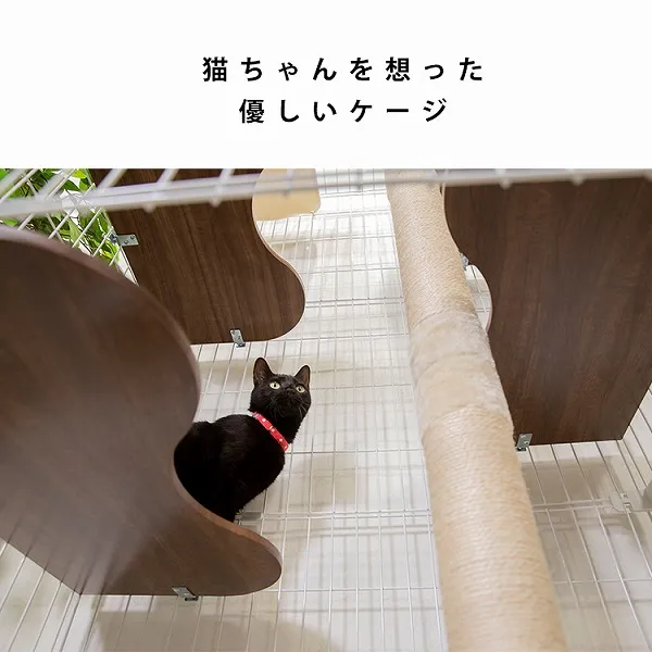 日本IRIS．PCLC-703 跳台抓柱貓籠【寬69cm】