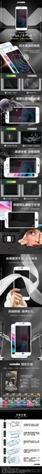 【NISDA】Apple iPhone 7 Plus / 8 Plus「防窺」滿版玻璃保護貼 (5.5") (黑色、白色)