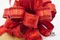 艷紅色的澎澎花 (W904-7Vibrant red butterfly bow) ｜花球｜布置｜裝飾｜緞帶用途｜聖誕節