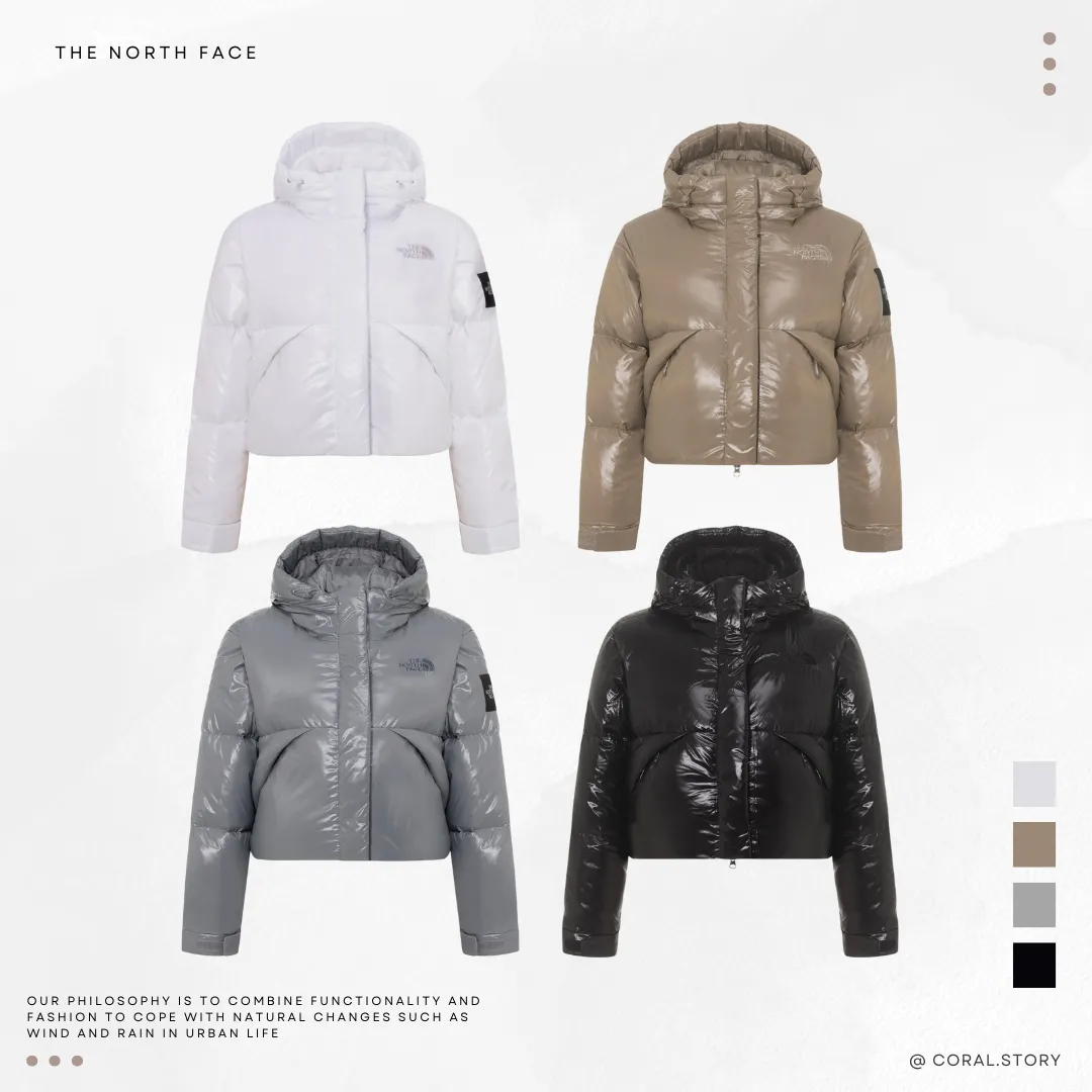 THE NORTH FACE W'S GLOSSY ELBERON RDS DOWN JACKET 女款羽絨
