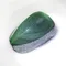 超光心形拋光綠紫彩虹黑曜原礦226g