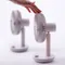 玫瑰白［N9 LUMENA］FAN STAND3 USB桌上型擺頭隨行風扇