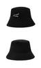 【22FW】 mahagrid 燈芯絨Logo漁夫帽（黑）