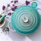 Le Creuset 淺圓鑄鐵鍋 30cm 3.2L 櫻桃紅／火焰橘／馬賽藍／天空藍／冷薄荷／棕櫚綠／柑橘黃