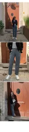 Slowand made－Base Denim霧藍色小直筒牛仔褲：4 size（有加長版本）