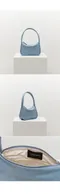 韓國設計師品牌Yeomim－mini ridge bag 水藍色