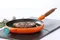 Le Creuset 木柄平底鍋 28cm 馬賽藍／天空藍／冷薄荷／火焰橘