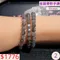 🌸貞緣水晶飾品🌸AD004三圈金銀骨幹手鍊6+mm/6+近7mm/三圈