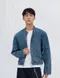 【26SS】韓國 立領車線剪裁牛仔外套(2色)