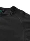 Good On Striped rib short sleeve T-shirt P-black color