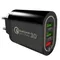 【充電器】Q.C 3.0 USB 3孔快充 充電器 黑 白 安卓 蘋果 手機 Quick Charge 3.0