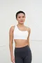 Alura 不對稱雙線 Bra Top | 2色