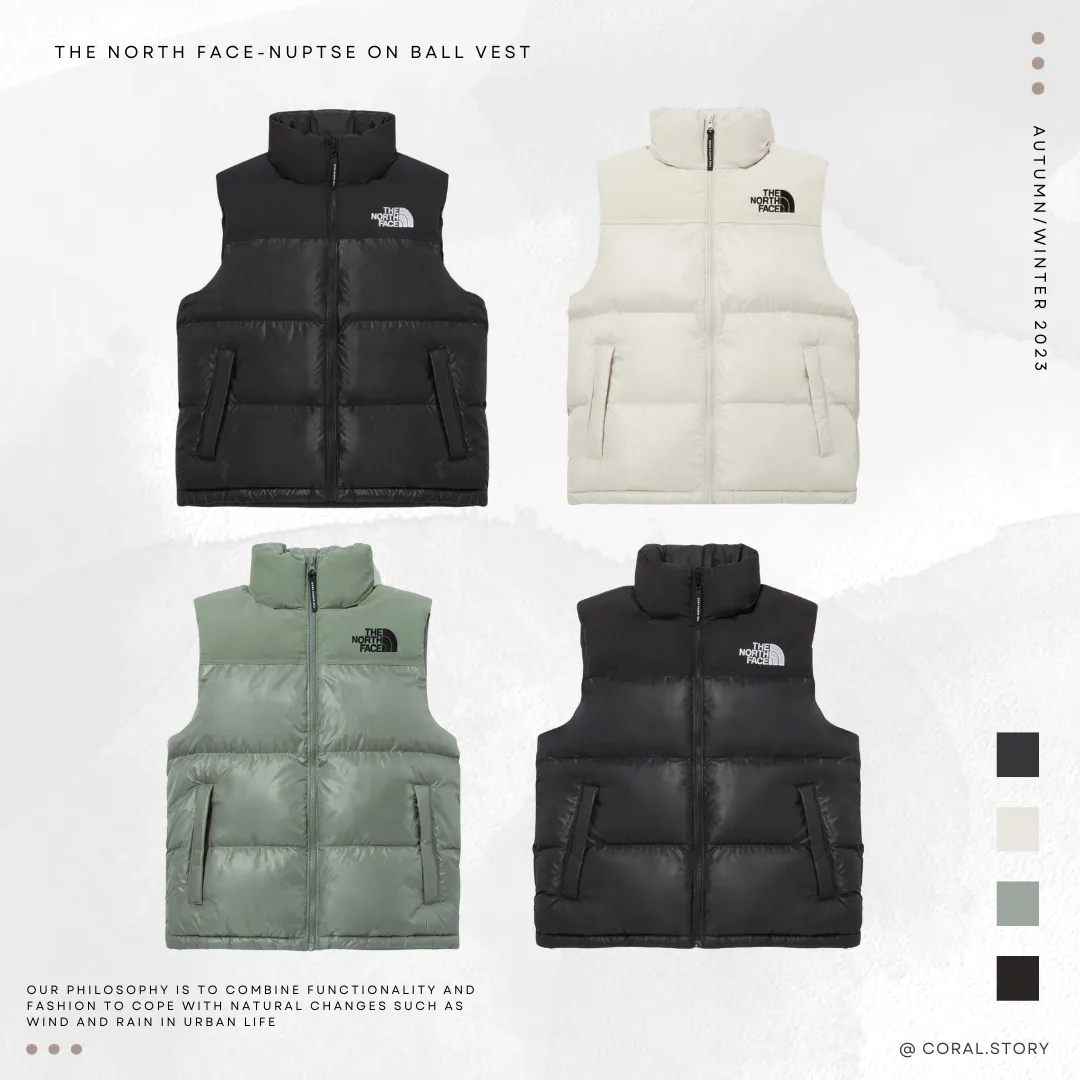 THE NORTH FACE NUPTSE ON BALL VEST 保暖棉背心NV3NP55