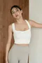 Grace in Motion 寬肩帶交叉 Bra Top | 3色