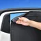 日本SEIWA 磁吸式固定側窗專用遮陽小圓弧 99%抗UV 黑色2入 43×50公分 Z103