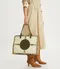 TORY BURCH ELLA EXOTIC QUADRANT TOTE