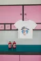 LINENNE－LUV rabbit crop tee (ivory)