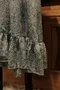 Vintage dress/復古的小碎花溫柔淡藍色洋裝