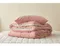 韓製寢具MAATILA－Doze 60支高密度純棉內刷毛棉被：粉色玫瑰！