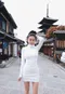 ✈新沙洞的清新品味-韓國百搭高領洋裝