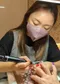:dc克微粒 美甲粉塵專用口罩 (可水洗) 紫黃